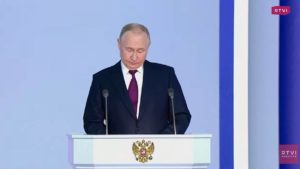 Am 21.02.2023 hielt Wladimir Putin eine Rede an die Bundesversammlung